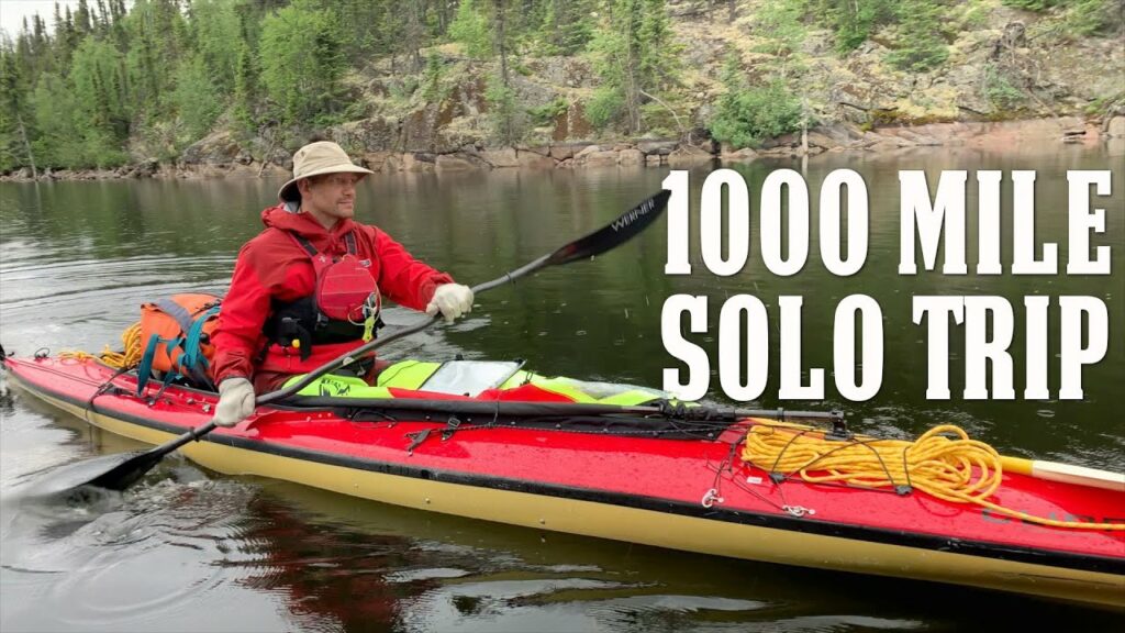 1000 Mile Arctic Canoe Trip, Alone (Highlights)
