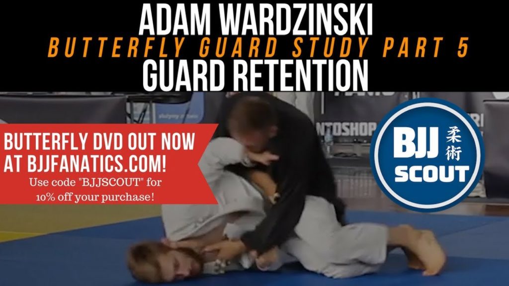 BJJ Scout: Adam Wardziński Butterfly Guard Study Part 5 - Retention Techniques