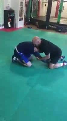 Wrestling Legend Wade Schalles - Front Headlock Choke
