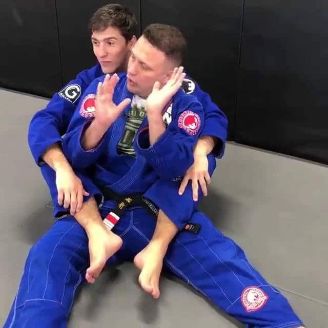 Renzo Gracie - Ezekiel from back control