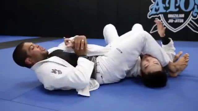Andre Galvao - Over Under Pass to Arm Bar