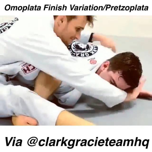 Clark Gracie Omoplata finish