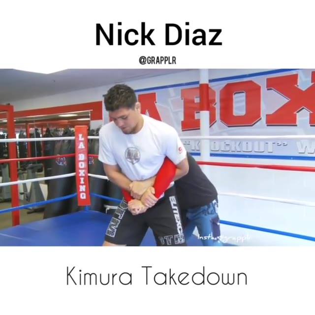 Kimura Takedown ?? by Nick Diaz