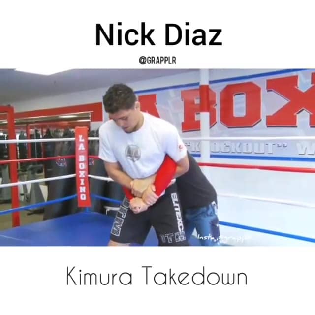 Kimura Takedown ?? by Nick Diaz