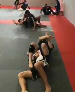 Crazy armbar from the back