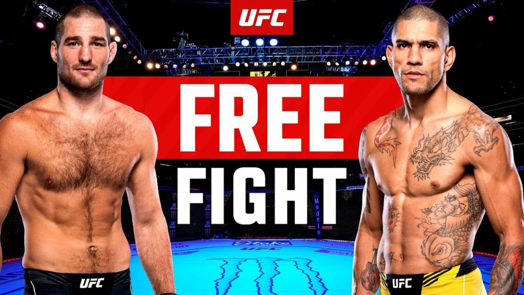 Alex Pereira vs Sean Strickland | FREE FIGHT | UFC 291