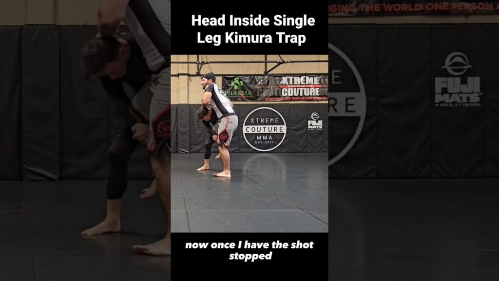 Head Inside Single Leg Kimura Trap