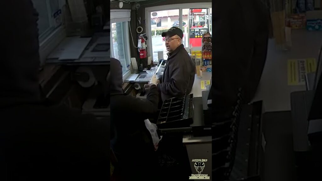 How Would You Respond: Woman Robs Gas Station With a Knife #shorts