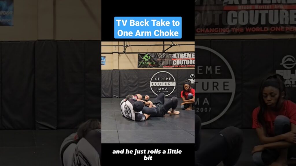 TV Back Take to One Arm Choke