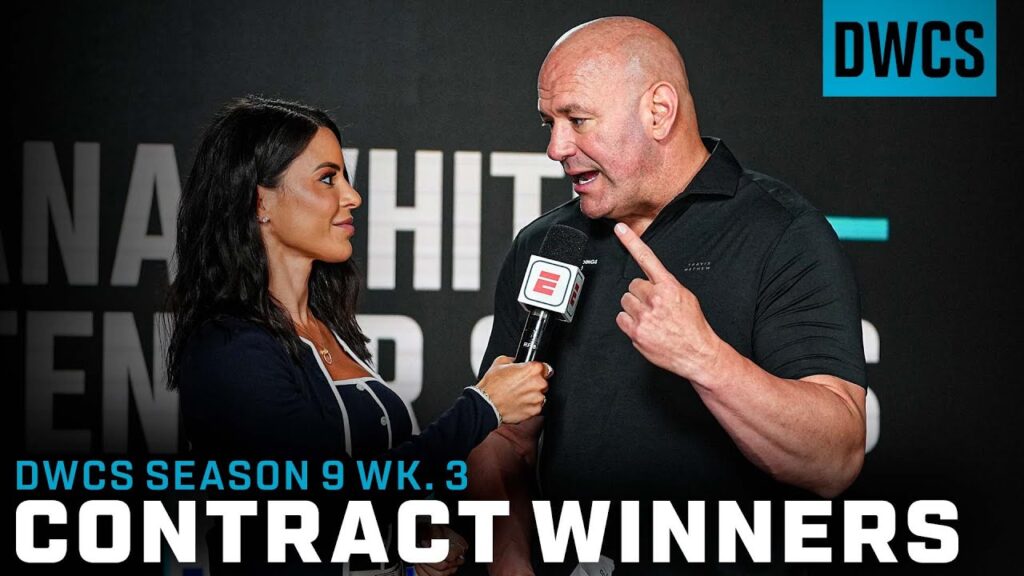 Dana White Announces UFC Contract Winners | DWCS - Season 9, Week 3