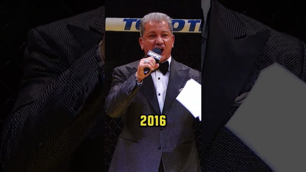 Bruce Buffer throughout the years! π₯ #ufc