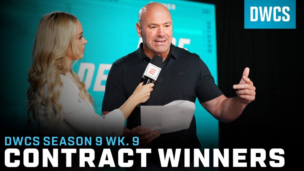 Dana White Announces UFC Contract Winners | DWCS - Season 9, Week 9
