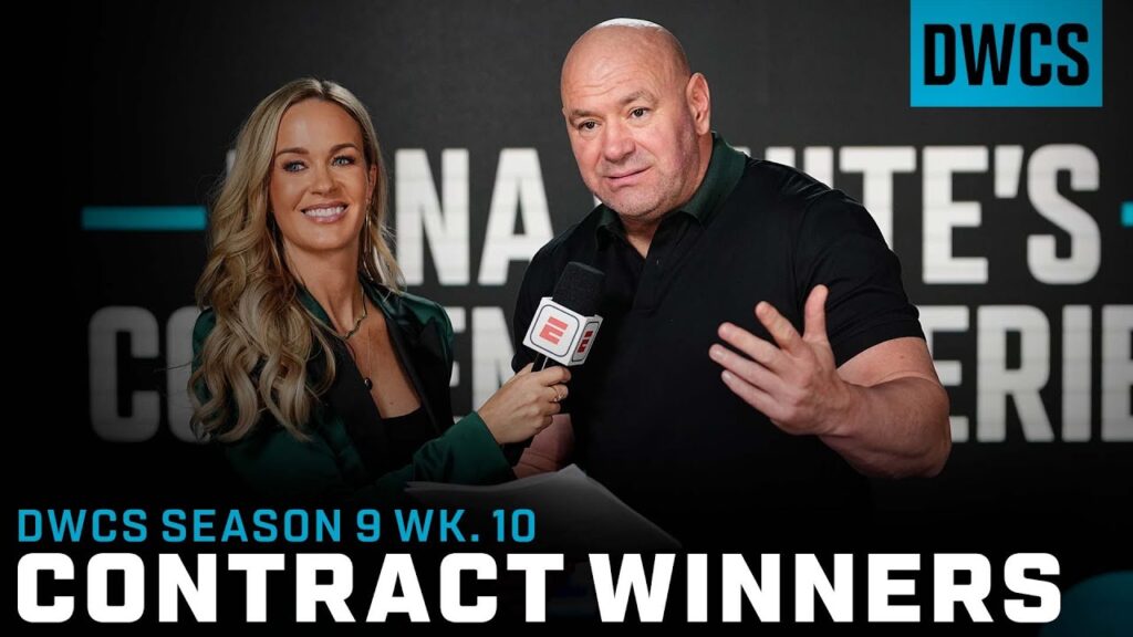 Dana White Announces UFC Contract Winners | DWCS - Season 9, Week 10