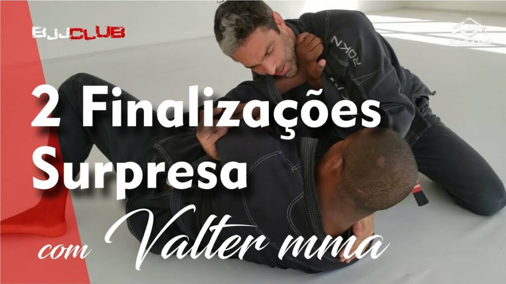 2 Finalizações surpresa com Valter MMA - Jiu Jitsu - BJJCLUB