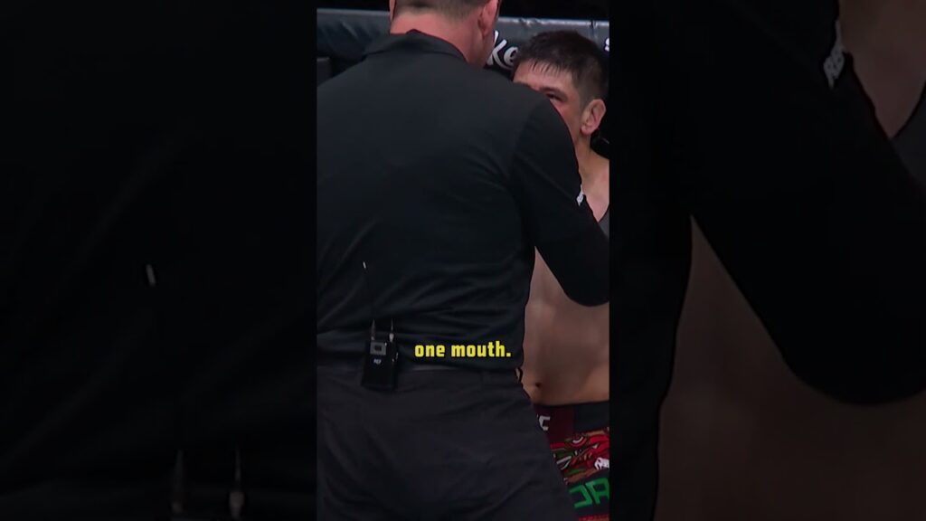 2 eyes, 1 nose, 1 mouth! 👀 #ufcmexico