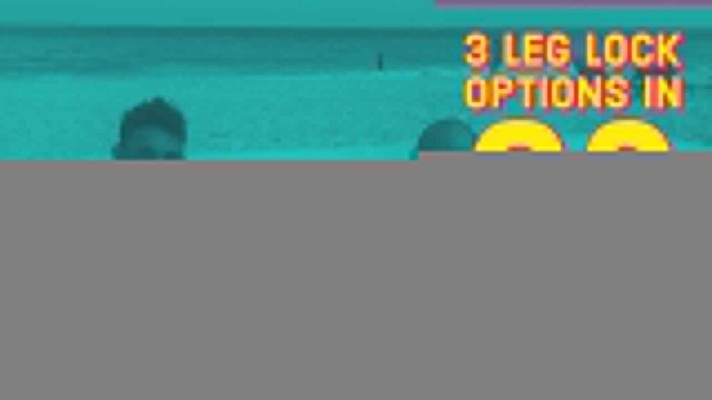 3 Quick Leg Lock Options from Cancun Mexico 🇲🇽 #shorts