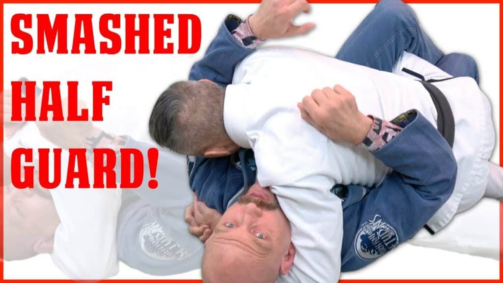 3 Ways to Recover from Smashed Half Guard when Your Opponent Has the Crossface and Underhook