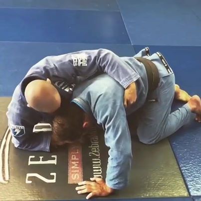 3 variations from half guard by @volfbjj