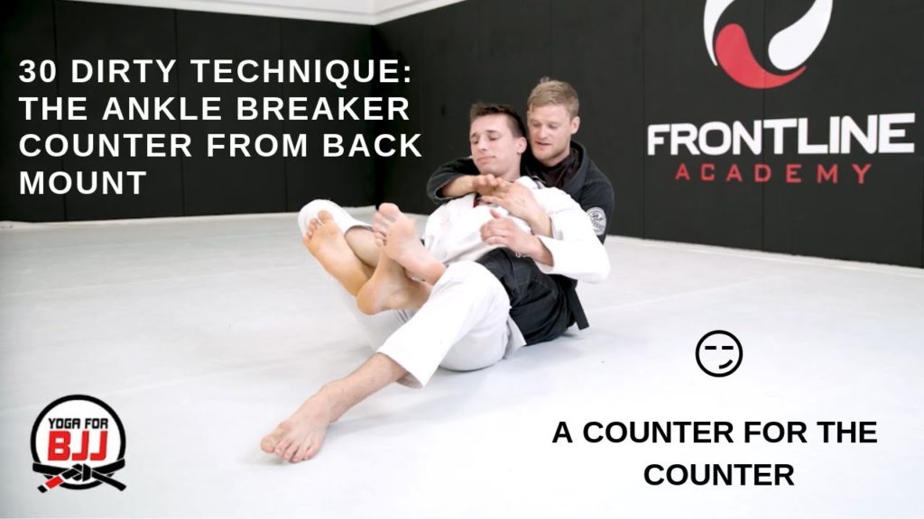 30 DIRTY technique - the ankle breaker counter from back mount
