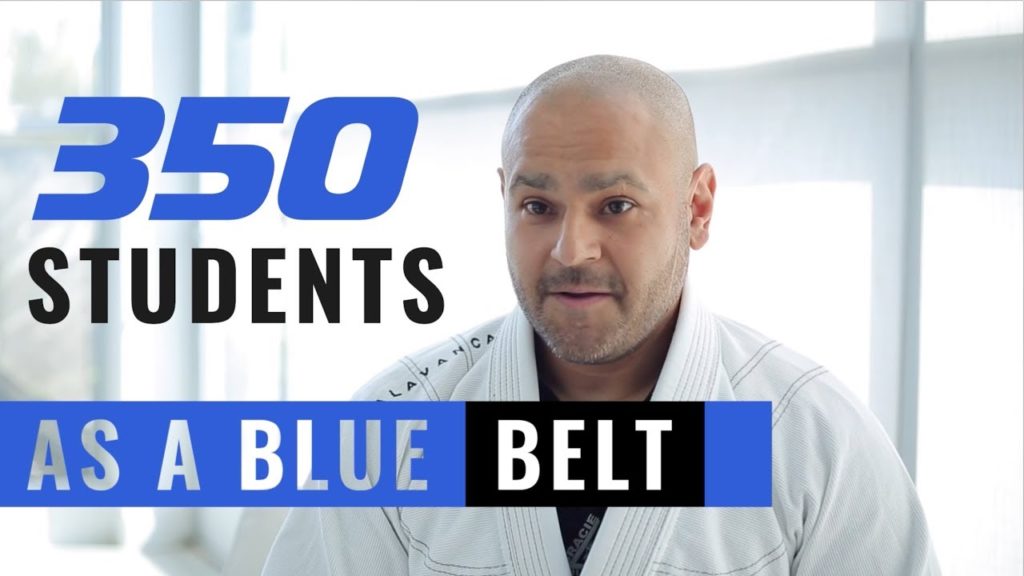 350 Students as a BLUE BELT!
