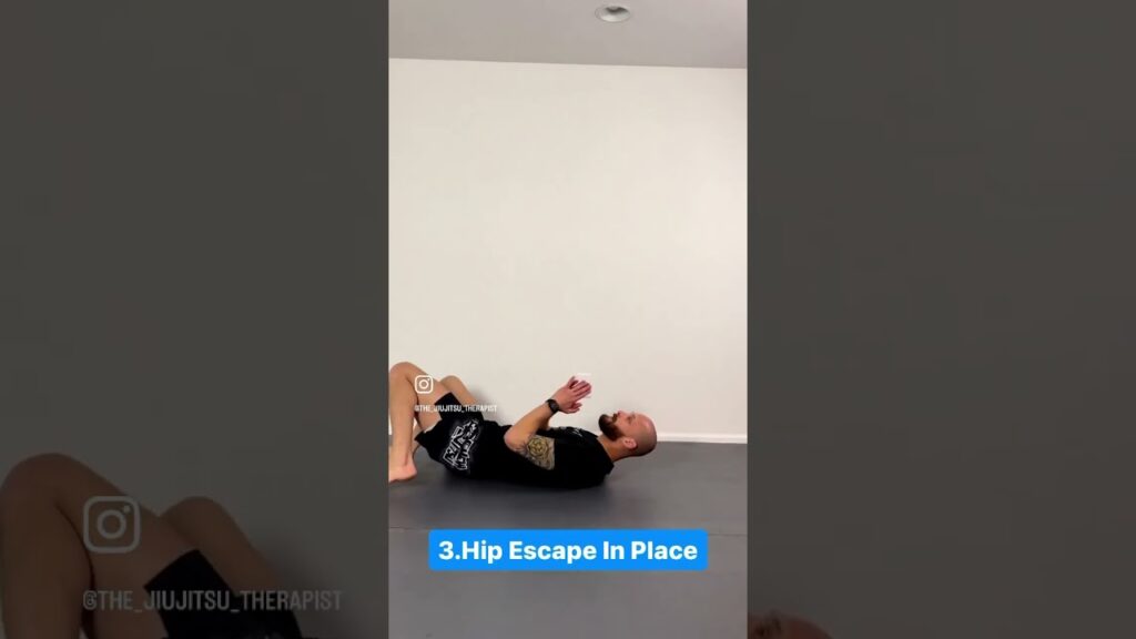 4 BJJ Solo Drills For Better Guard Retention #shorts