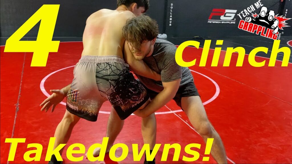 4 CLINCH Takedowns to Destroy your Opponents!