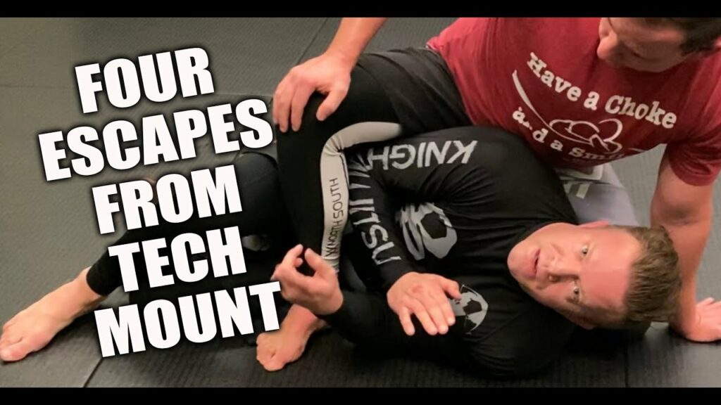 4 Escapes from Technical Mount | Jiu-Jitsu Escapes
