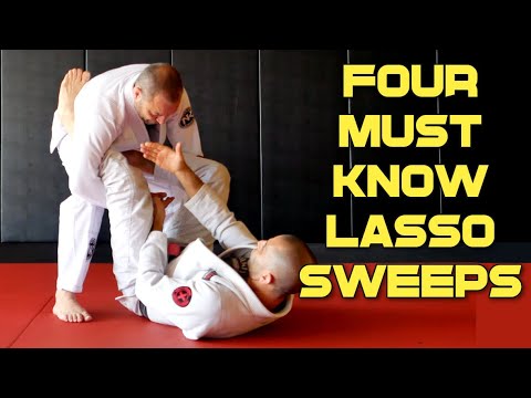 4 Lasso Guard Sweeps VS. Standing Opponents