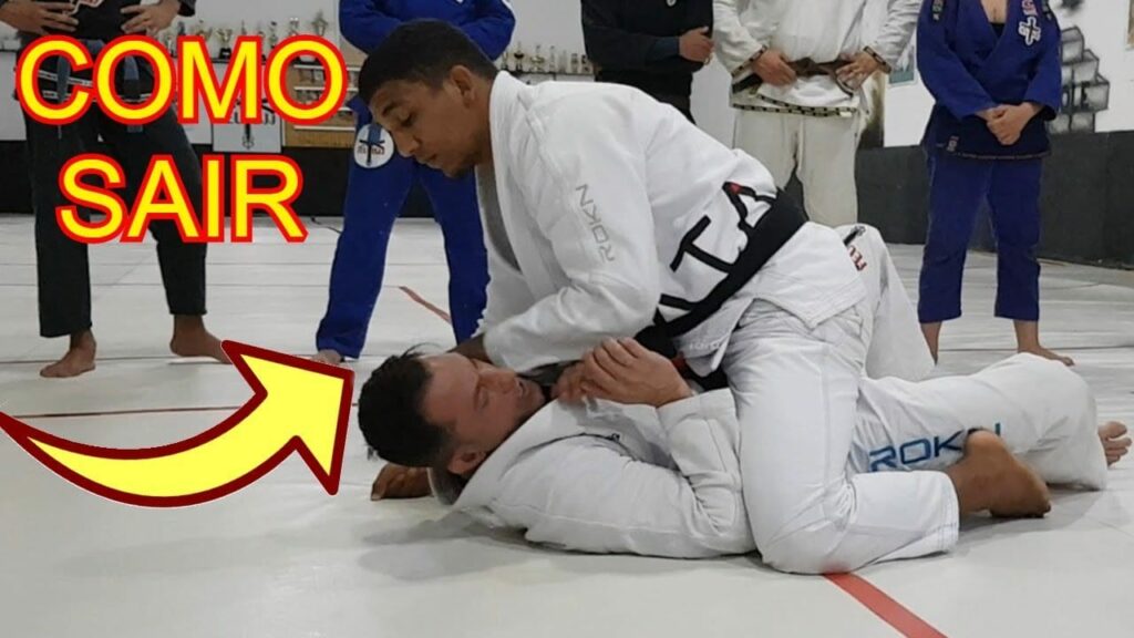 4 SAÍDAS DA MONTADA JIU JITSU FEU BJJ