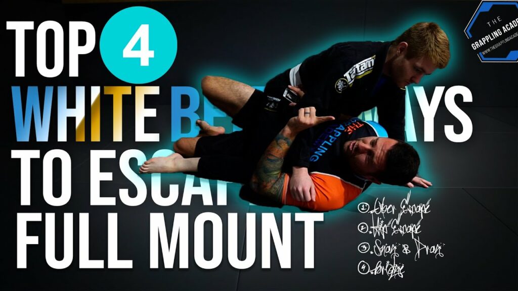4 Ways To Escape Mount - For White Belts