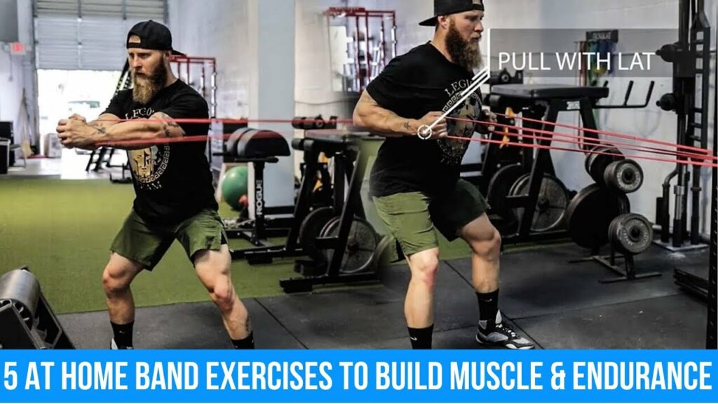 5 At Home Band Exercises To Build Muscle & Endurance