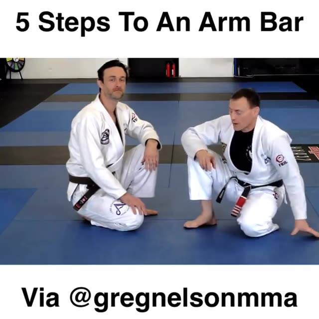 5 Steps To An Arm Bar