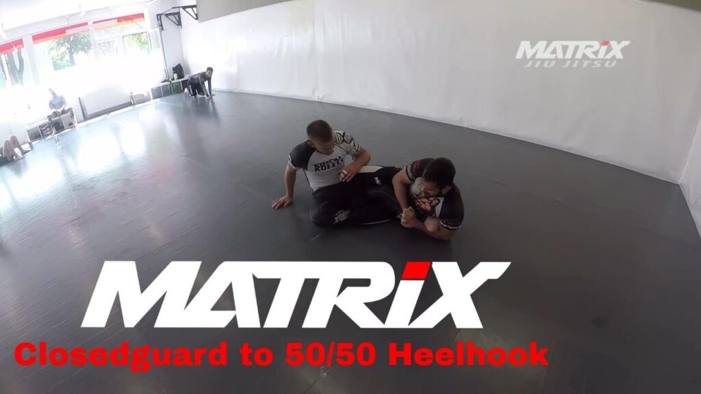 50/50 Heelhook from Closed Guard - Matrix Jiu Jitsu