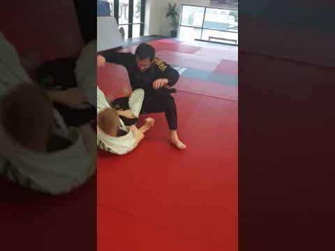 50/50 entry from closed guard drill