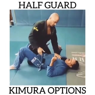 @volfbjj with some great options when you have the kimura grip on top half guard!