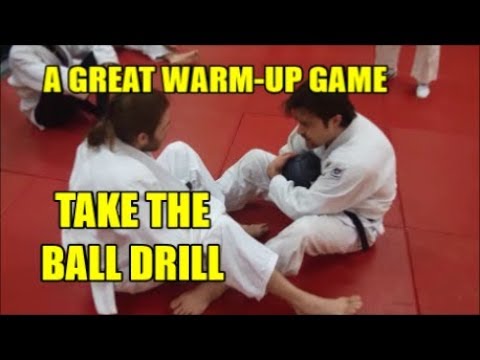 A GREAT WARM UP GAME TAKE THE BALL DRILL