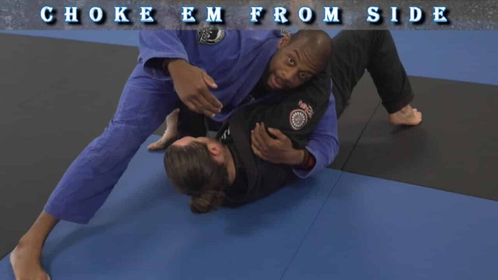 A Low Risk Blood Choke For Top Side Control Players