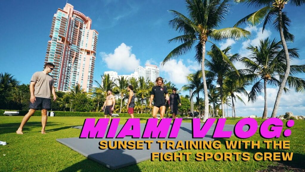 ADCC Miami Vlog: Sunset Training with Fight Sports