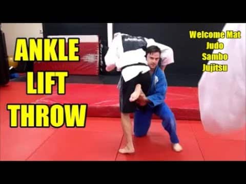 ANKLE LIFT THROW FROM SAMBO