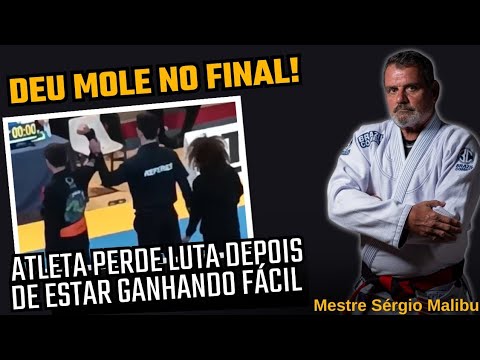 ATLETA PERDE LUTA DE VIRADA FALTANDO MENOS DE UM MINUTO?