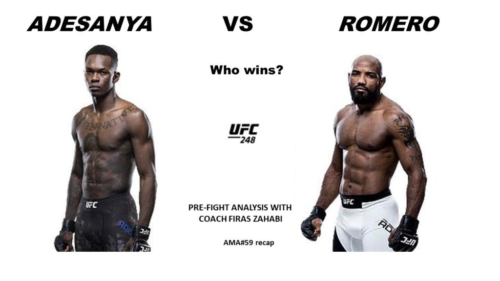 Adesanya vs Romero who wins?