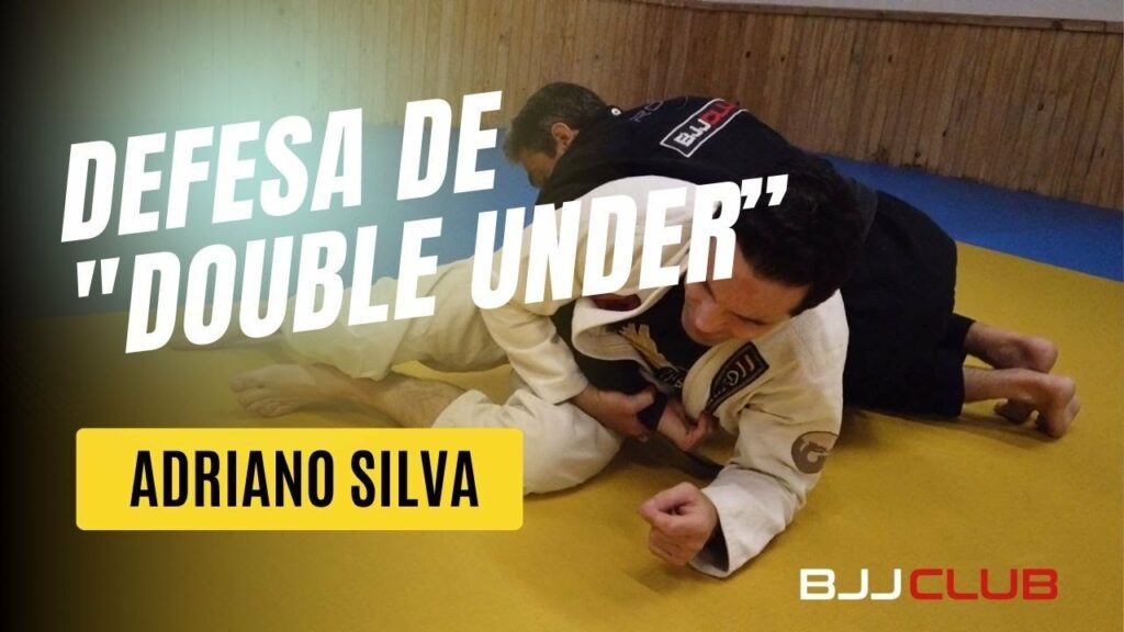 Adriano Silva - Defesa da passagem "Double Under"- Jiu-Jitsu #bjjclub