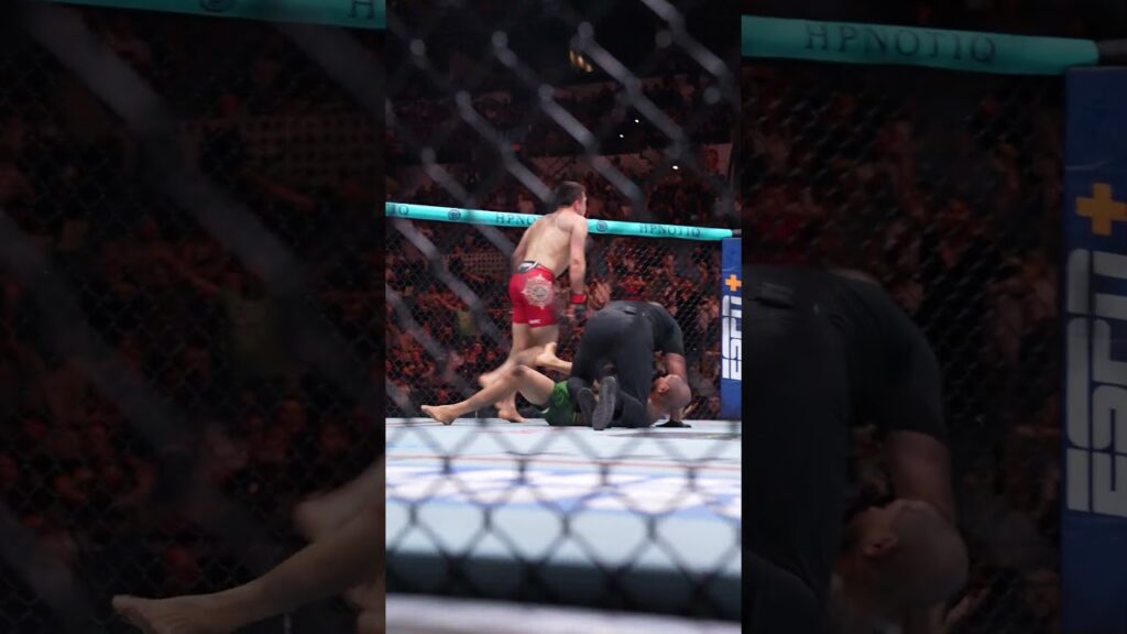 Alex Hernandez has the crowd roaring #nocheufc