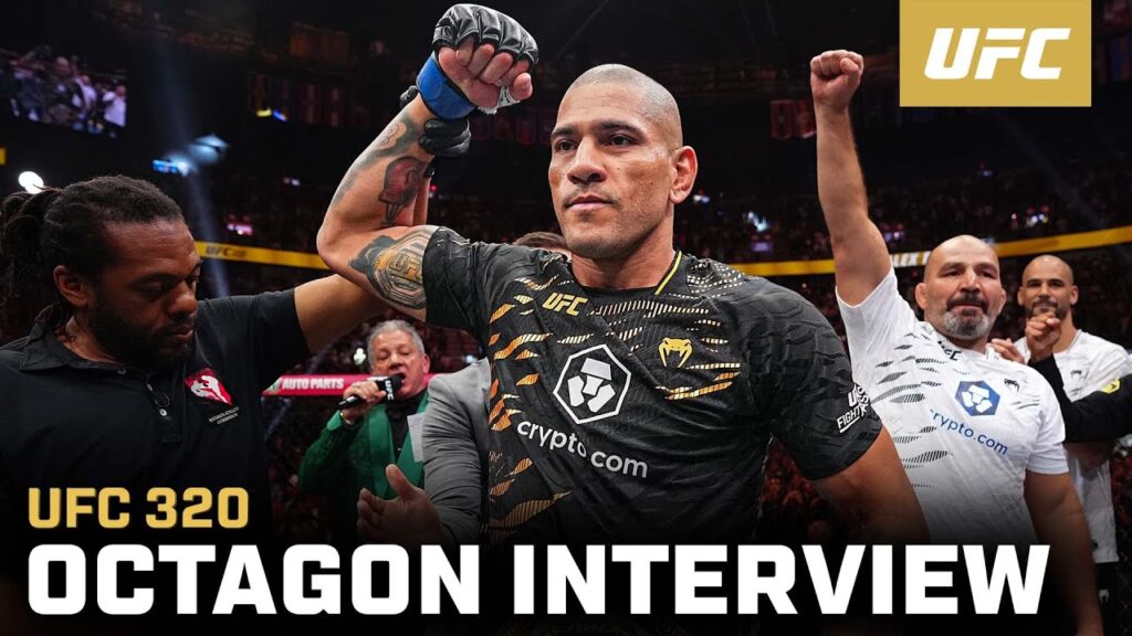 Alex Pereira Octagon Interview | UFC 320
