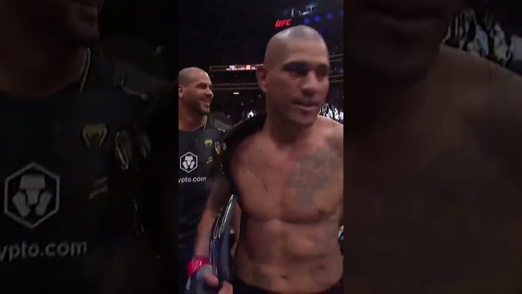 Alex Pereira with the dance moves after knocking out Jamahal Hill! π₯ #ufc300