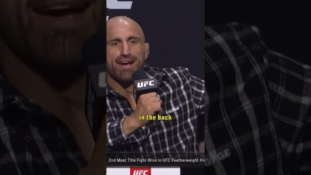 Alex Volkanovski has a song for Diego Lopes 😂 #UFC314