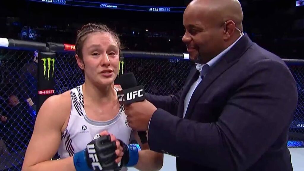Alexa Grasso Octagon Interview | UFC Columbus