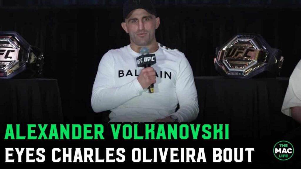 Alexander Volkanovski: ‘After Max Holloway fight, I’m going to lightweight for double champ status’