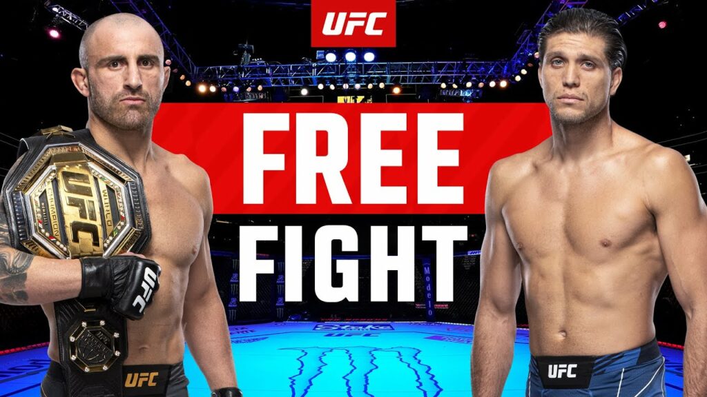 Alexander Volkanovski vs Brian Ortega | FREE FIGHT | UFC 290