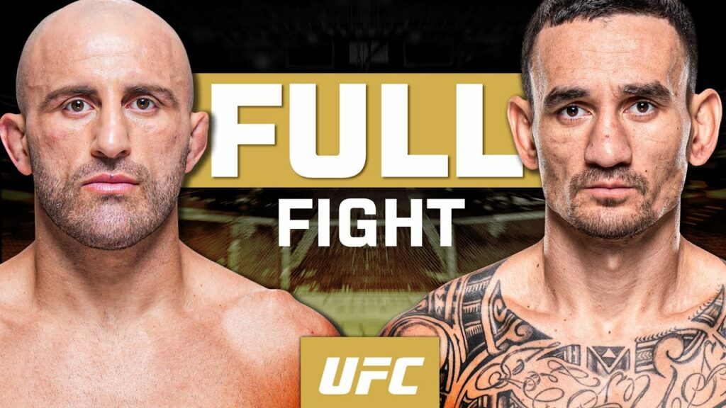 Alexander Volkanovski vs Max Holloway 3 | FULL FIGHT | UFC 314